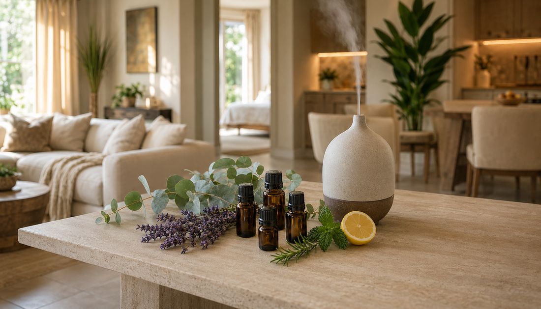Quelle Huile Essentielle Choisir pour Chaque Pièce de la Maison ?