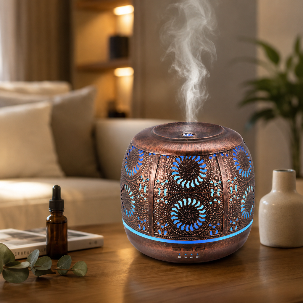 HAOVIA No.5 – Diffuseur Huile Essentielle Rétro | 60 m² | 8h