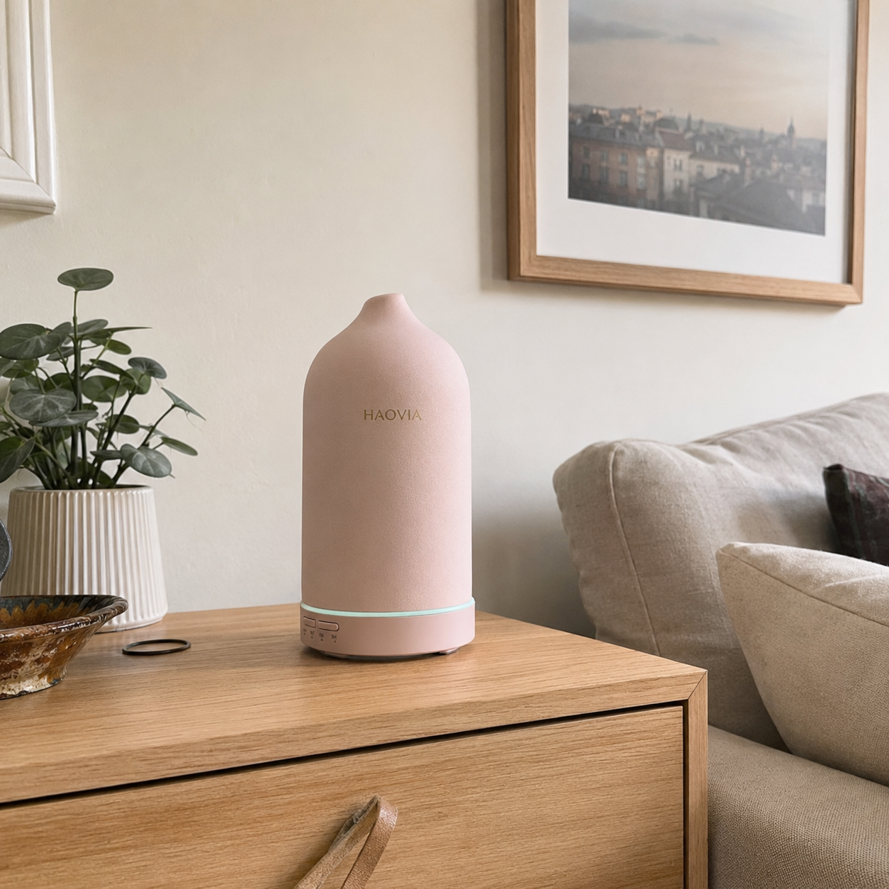 Diffuseur céramique mate HAOVIA No.2 coloris Rose