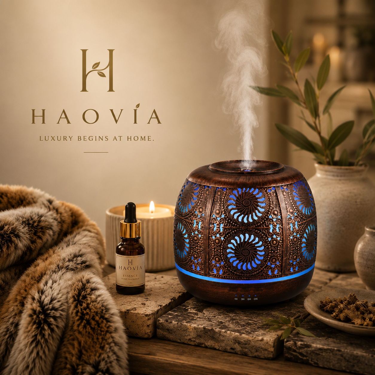 Diffuseur HAOVIA No.5 design rétro vintage, packshot principal